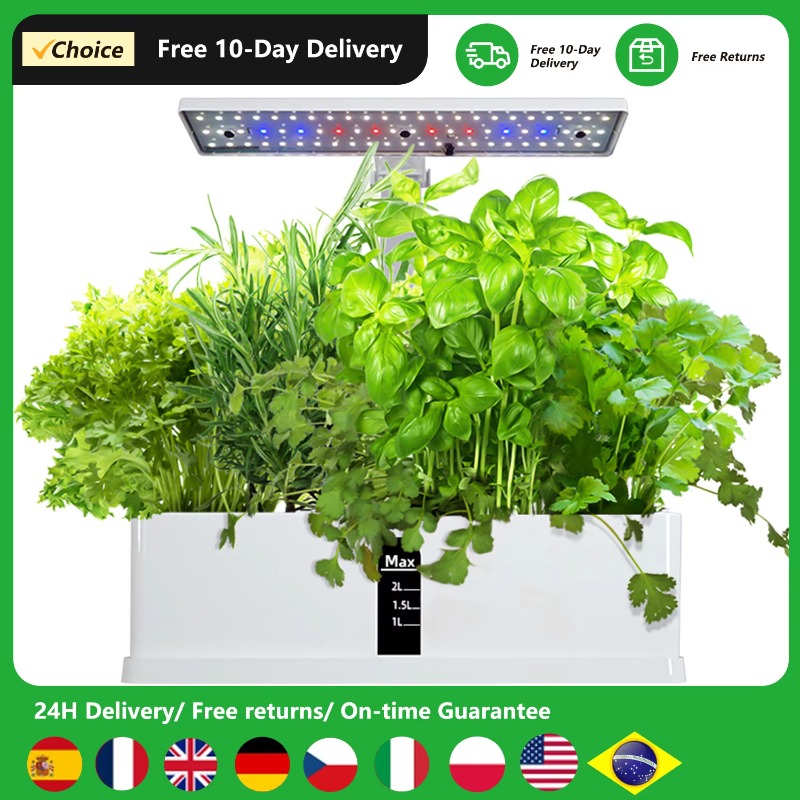 Hydroponic Grow Pod - 9-секционная умная гидропонная система для выращивания