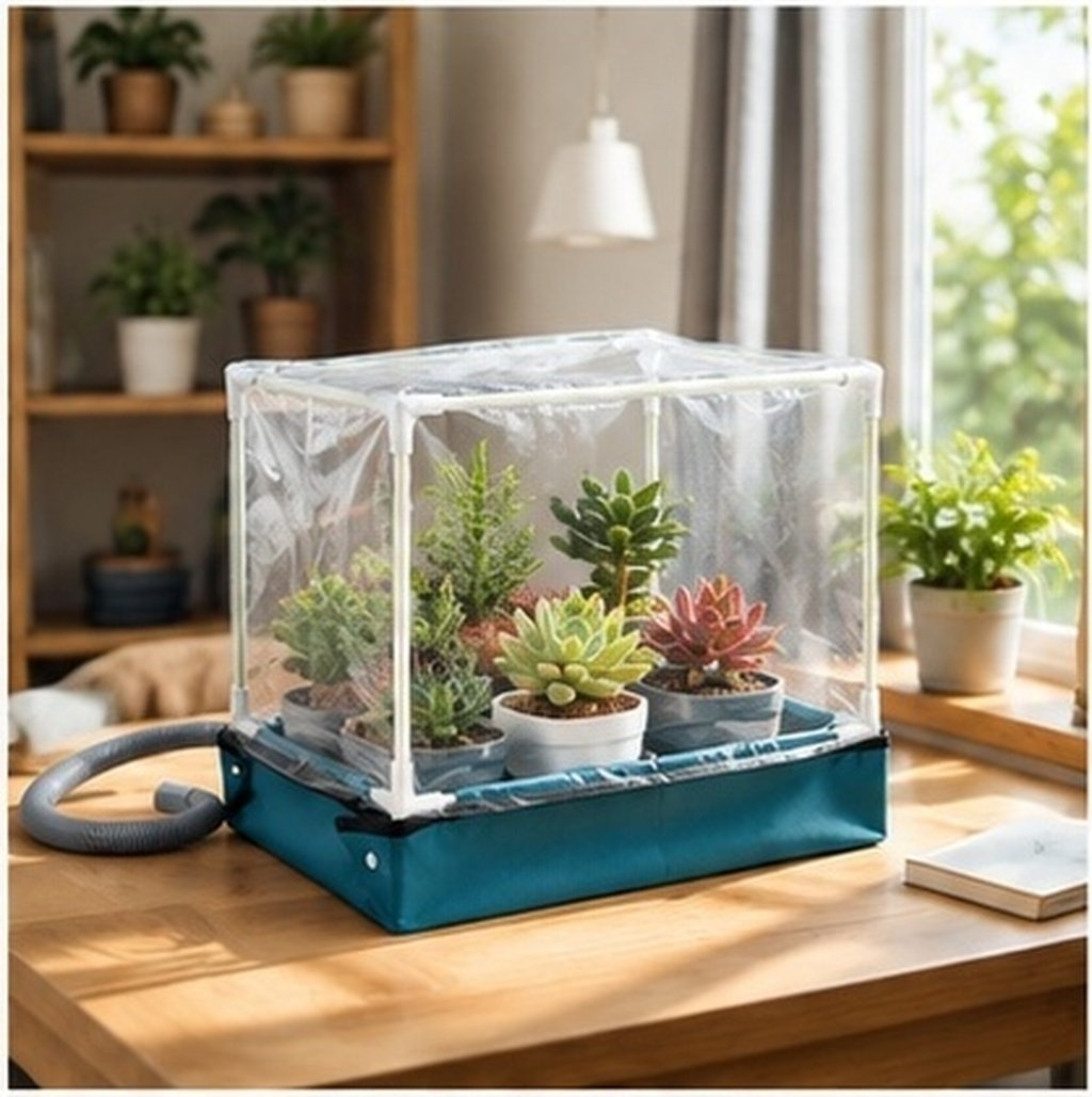 Indoor Garden Kit - Мини-комплект для выращивания суккулентов в помещении