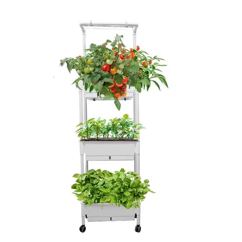 Передвижная вертикальная треху – обзор и цена Self Watering Planter