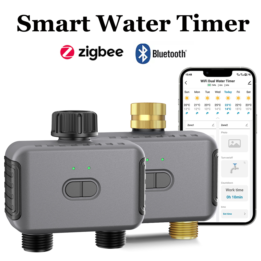 Умный таймер воды Tuya Zigbee/ – обзор и цена Smart Garden Kit